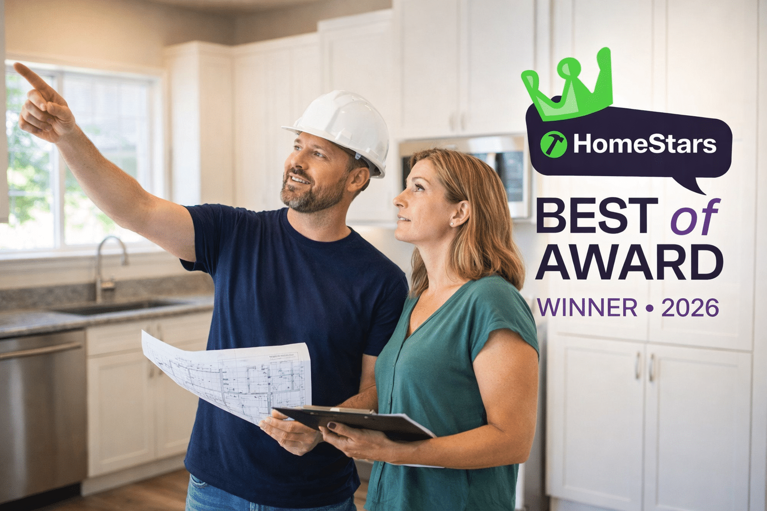 Consultation in a bright kitchen